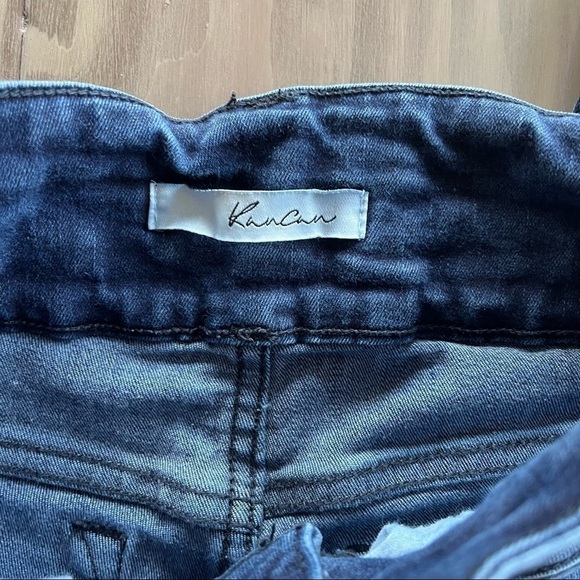 KANCAN Womens Skinny Stratton 3 Button High Rise denim Jean size: 24 - Picture 9 of 13